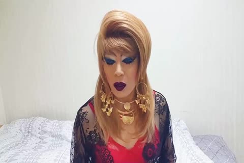 Sissy gal Niclo sexy Makeup After Masturbation Total2