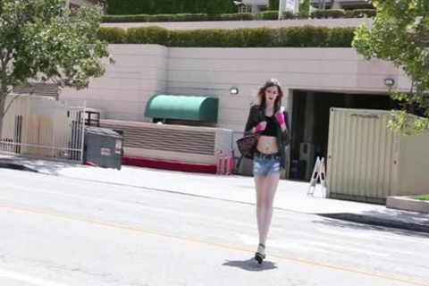 she Uses A sex tool To bang Herself In The anal