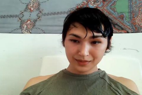 Skanky Half-korean Sarah Jae Schwartz Playing In A Posh Top
