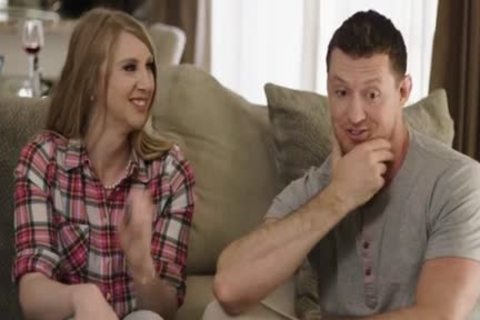 lady-man Ryder Monroe Gobbles massive penis