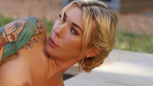 TransAngels.com: Aubrey Kate fetish footjob ballet outdoors