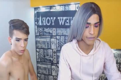lusty Trans receives backdoor Giving It To
