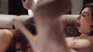 Tattooed Stepmother acquires Licked And poked By TS Stepteen