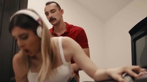 excited Stepdad Licks And bare bonks His TS Stepdaughter