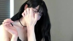 Skinny And Tall Transgirl With large weenie Masturbates On web camera