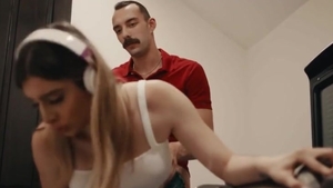 breasty Trans Maid acquires Her butthole Rammed By Her tasty Boss