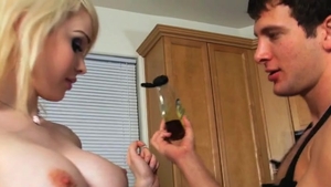 SV & Spencer Kitchen Make-out