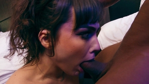 Trans Angels: Trans Babe Swallows Long Cock Whole